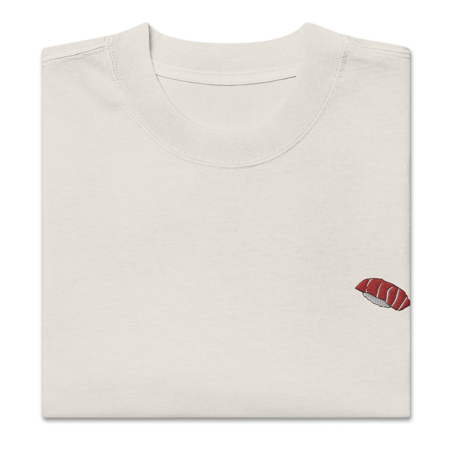 Unisex Tuna Nom Nigiri Oversized Faded T-Shirt