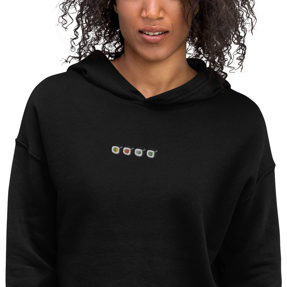 Maki Monday Women's Crop Hoodie