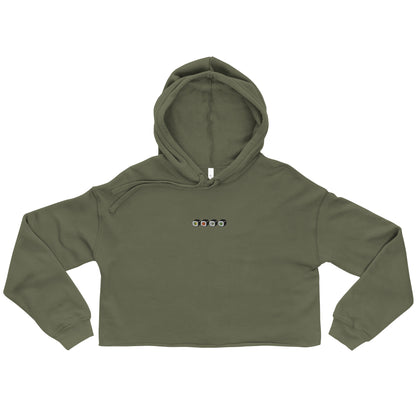 Maki Monday Women's Crop Hoodie