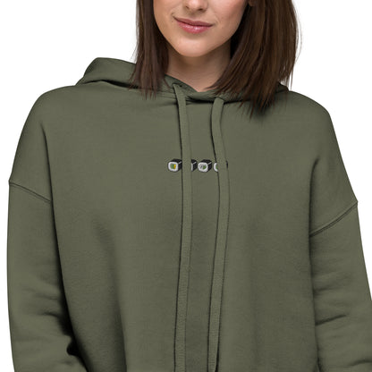 Maki Monday Women's Crop Hoodie