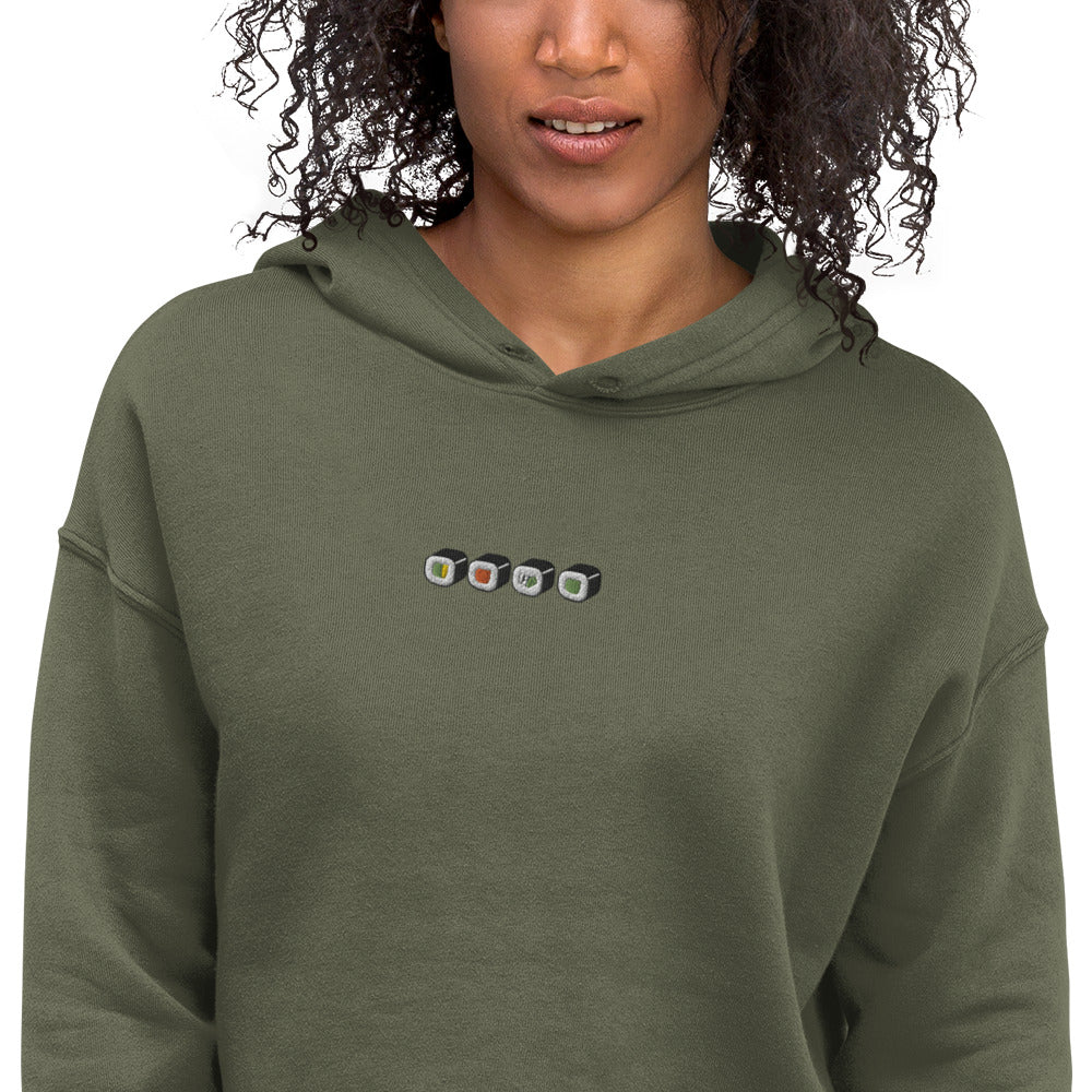 Maki Monday Women's Crop Hoodie