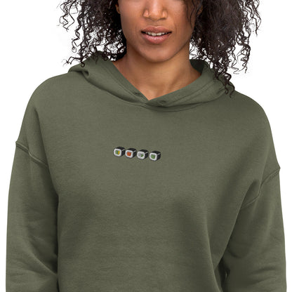 Maki Monday Women's Crop Hoodie