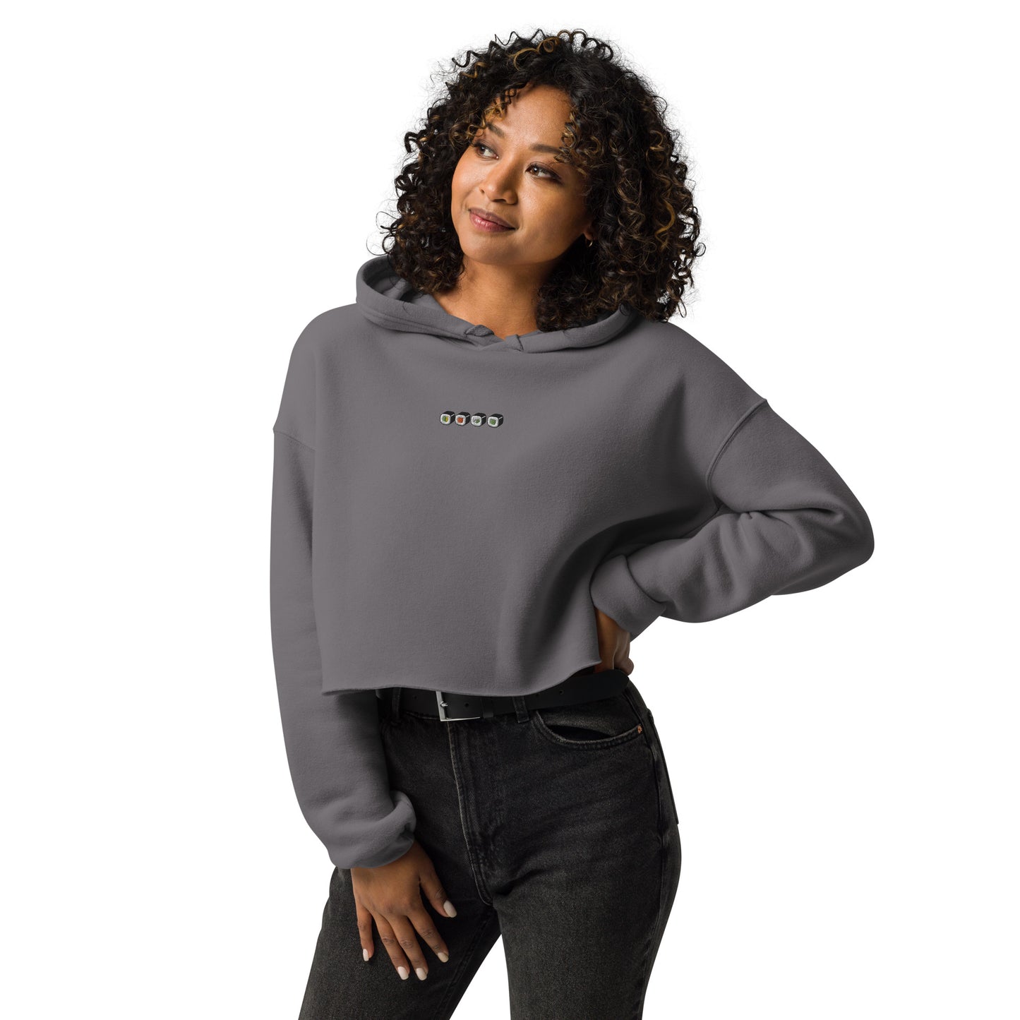 Maki Monday Women's Crop Hoodie